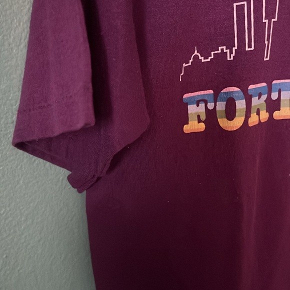 Vintage Fort Worth T-Shirt Size Small - Picture 4 of 7